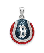 SS MLB  Boston Red Sox B Baseball Enameled Pendant - $154.97 CAD