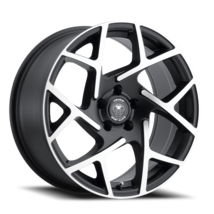 VENOM31 17X8 5X120 +31 73.1 Gloss Black Machined Face - $200.00