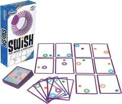 Think Fun Swish A Fun Transparent Card Game and Toy of the Year Nominee For Age  - £33.58 GBP