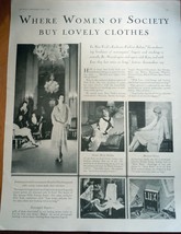 Society Dressmakers Use Lux Laundry Soap Magazine Advertising Print Ad A... - $6.99