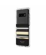 kate spade NY Hardshell Case for Samsung Galaxy S10+ Clear Stripe Black/... - £6.55 GBP