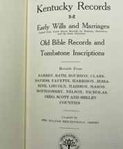 Kentucky Court and Other Records Vol. 1 Ardery w/ Wills, Marriages, Bibl... - $14.01