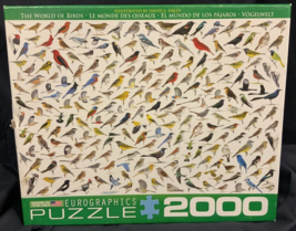 EuroGraphics The World of Birds Jigsaw Puzzle (2000-Piece) COMPLETE - $9.81