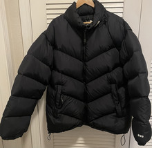 Vintage The North Face Men’s 2XL Black Goose Down 600 Puffer Jacket Hoodie - $119.99