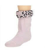 HUNTER Kids Jacquard Boot Socks Haze Lavender Leopard ( M / US 11-13 ) - $107.54 CAD