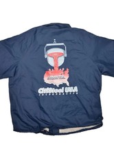 Vintage CitiSteel USA 1 Million Tons Coaches Jacket Mens L Cardinal Work... - $28.00