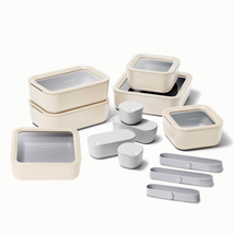 Caraway 16-Piece Non-Toxic Ceramic Coated Glass Food Storage - £241.48 GBP