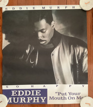 Eddie Murphy Original  Promotional Poster So Happy - &quot;Put Your Mouth On ... - £11.87 GBP