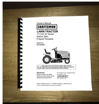 Craftsman Lawn Tractor Model No. 917.275371 Owner&#39;s Manual - $18.80
