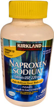 Kirkland Signature Naproxen Sodium Pain Reliever 220mg 400 Caplets EXP 0... - $391.88 MXN