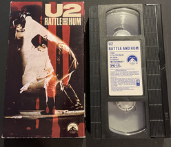 U2 Rattle And Hum Vhs 1988 Music Videos American Concert Desire Bloody Sunday - £4.09 GBP