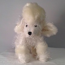 Ganz Webkinz Plush White Fuzzy Poodle Plush Vgc Cute - £5.12 GBP