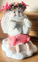 Dreamsicles Cherub Angel Sleigh Ride Christmas Angel Figurine Collectibl... - £9.26 GBP
