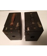 TWO (2) VINTAGE KODAK BOX CAMERAS - $19.53 CAD