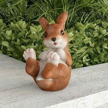 Bunny Rabbit Resin Animal Figurine Outdoor Lawn Garden Flower Bed Decor - £21.22 GBP