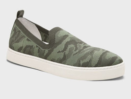Banana republic NIB sustainable flyknit slip on sneakers women’s 5.5 green shoes - £41.51 GBP