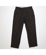 Vtg 50s Streetwear Mens 32x28 Distressed Wool Rayon Gabardine Chino Pant... - $262.21 CAD