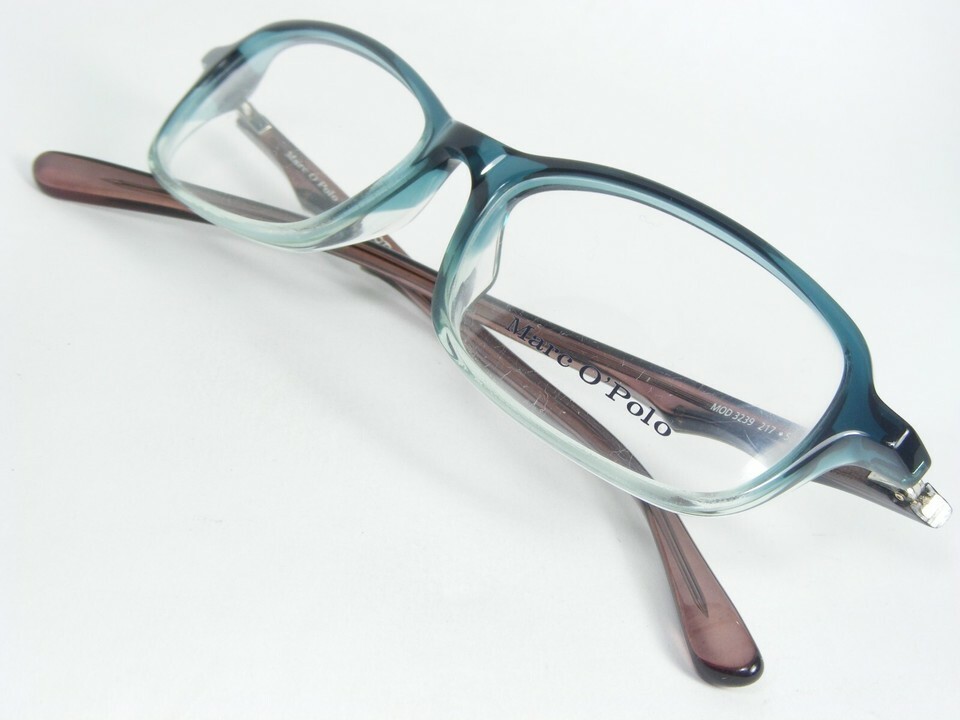 Vintage Marc O'Polo 3239 217 TRANSPARENT BLUE TEAL GRADIENT EYEGLASSES 50-14-135 Item image 4