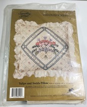 Candamar  Something Special- &quot;TULIPS &amp; SWIRLS&quot; pillow CandleWicking Kit ... - $368.88 MXN