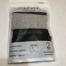 Calvin Klein Cotton Stretch Boxer Briefs for Boys 2 Pack Size Youth M (8-10) New - £12.22 GBP