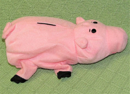 Vintage 1995 Toy Story Pals Hamm Hand Puppet Burger King Promo Pink Pig Plush - $9.00