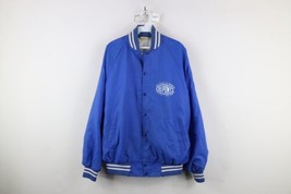 Vtg 80s 90s Streetwear Mens XL Distressed Lined DuPont Satin Bomber Jacket USA - $54.40