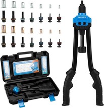 Rivet Nut Tool 16 Rivet Nut Tool Kit with 15 Metric SAE Mandrels 182pcs Rivnuts  - £120.53 GBP