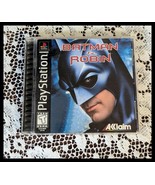 1998 Batman &amp; Robin (Sony Play Station 1) Tested (PS1) Complete - $49.95