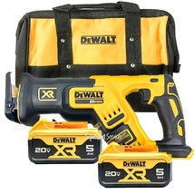 DeWALT DCS367B 20V 20 Volt MAX XR 5.0 Ah Brushless Compact Reciprocating Saw - £198.90 GBP