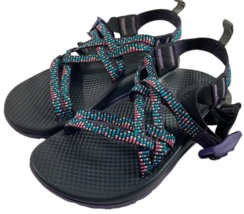 Kids Childs Chaco Ecotread Strappy Sandals Comfort Sport Multicolor NICE! Size 1 - £24.77 GBP
