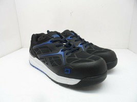 DAKOTA Men&#39;s 3621 Steel Toe Steel Plate Athletic Safety Shoes Black/Blue... - $71.24