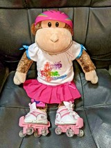 Build A Bear Monkey With Roller Skates + Helmet 18 &quot; - £11.26 GBP