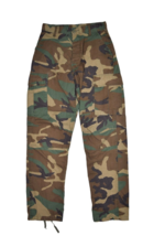 US Military Camouflage Cargo Pants Mens S 28x31 Woodland Camo Rothco BDU - £21.79 GBP