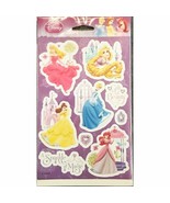 Disney Princess Sparkle Stickers 6 Sheets Per Package Birthday Party Fav... - $4.45 CAD