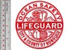 Vintage Surfing Hawaii Lifeguard City &amp; County of Honolulu Ocean Safety ... - $9.99
