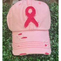 Kbethos women&#39;s distressed vintage cap in Pink - size One Size - $34.65