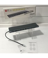 MST 12 PORTS DUAL HDMI HUB USB C HDTV MULTI-FUNCTION ADAPTER MODEL NO:C1... - £18.92 GBP