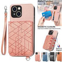 For Nokia C32 C31 C12 C20 C21 Strap Magnetic Flip Leather Wallet  Case C... - £36.52 GBP