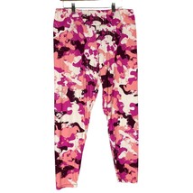Eye Candy Pink Camo High Waist Yoga Leggings with Pockets 3X Activewear Women - £13.91 GBP