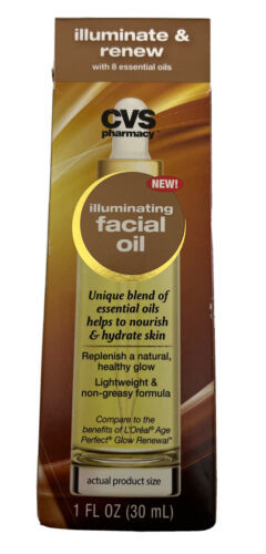 CVS Illuminat￼ing Facial Oil Unique Blend Of Essential Oils (1FL OZ/30 mL) - £13.13 GBP