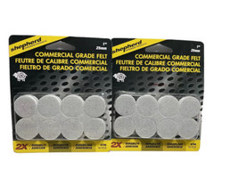 Felt Chair Pads 1” 16 Pieces  2 Packs  Shepard Hardware Commercial - $18.80