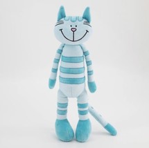 Cat Plush 13” Blue Tabby Cat Stuffed Animal Plush Toy, Cat Plushie - £12.73 GBP