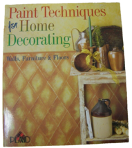 Paint Techniques For Home Decorating Plaid Book DIY Decor Walls Floor Furniture - $5.94