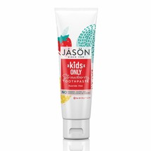 JASON Kids Only Fluoride-Free Strawberry Toothpaste, 4.2 Ounce Tube - £9.49 GBP