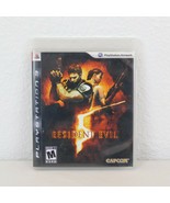 Resident Evil 5 Sony PlayStation 3 Manual included 2009 Rated M PS3 3rd ... - £9.16 GBP