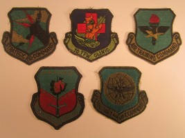 (Lot of 5) US AIR FORCE Original Patches USAF 10 TFW CLINIC 68th Air [Y1... - £30.40 GBP