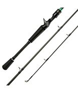 Piscifun Serpent Baitcasting Rod Two Piece Casting Rod Durable Lightweig... - $69.29