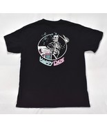Beer Savage Happy Daze Graphic Print Greaser Skeleton T Shirt Mens Black Large - $26.83 CAD