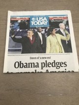 January 21, 2009 Barack Obama Inauguration USA Today Newspaper - £20.03 GBP