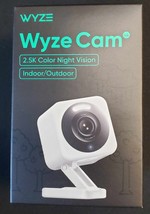 Wyze Cam v4, 2K HD Wi-Fi Smart Home Security Camera, Indoor/Outdoor Use, Pet/Bab - £30.04 GBP